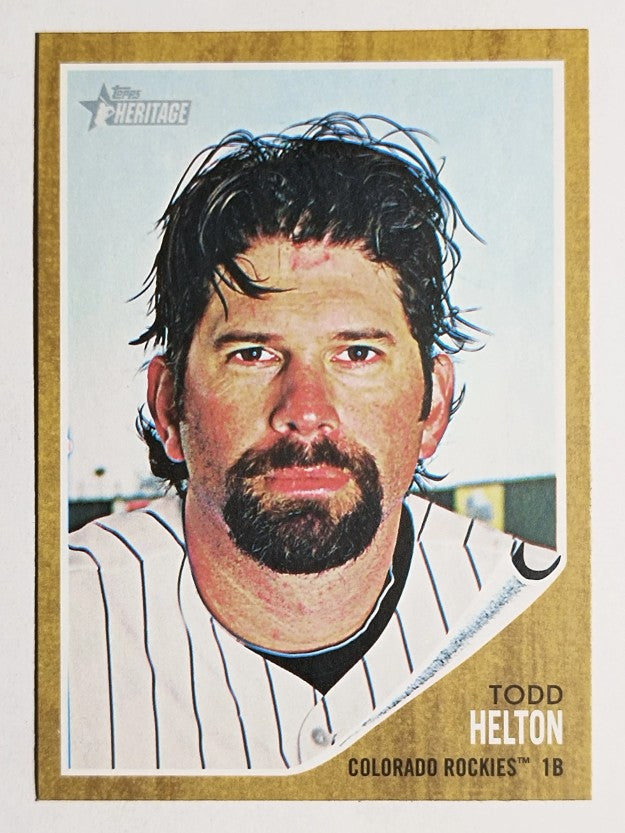2011 Topps Heritage #190 Todd Helton