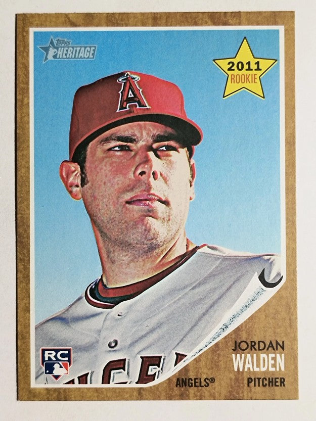 2011 Topps Heritage #194 Jordan Walden RC