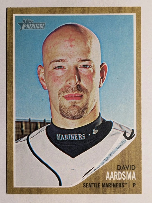 2011 Topps Heritage #216 David Aardsma