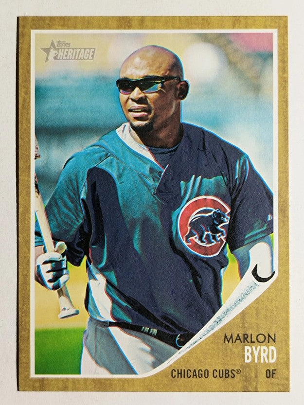 2011 Topps Heritage #228 Marlon Byrd