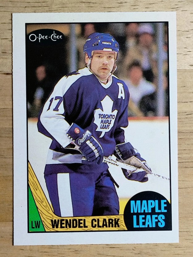 1987-88 O-Pee-Chee #12 Wendel Clark