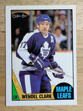 1987-88 O-Pee-Chee #12 Wendel Clark