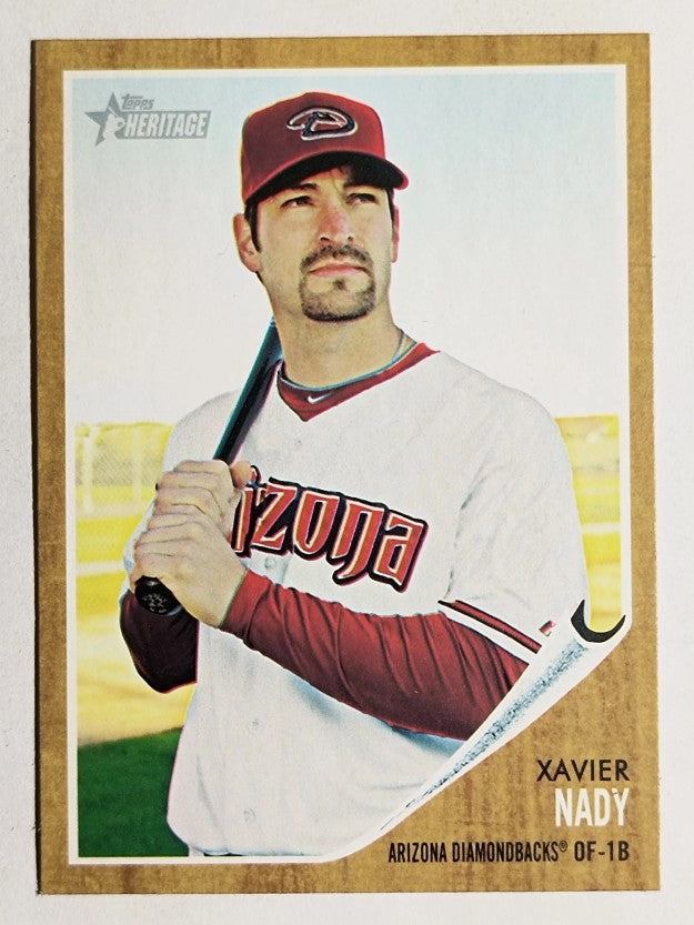 2011 Topps Heritage #240 Xavier Nady