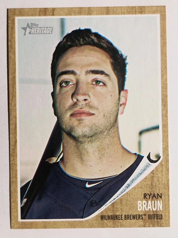 2011 Topps Heritage #258 Ryan Braun
