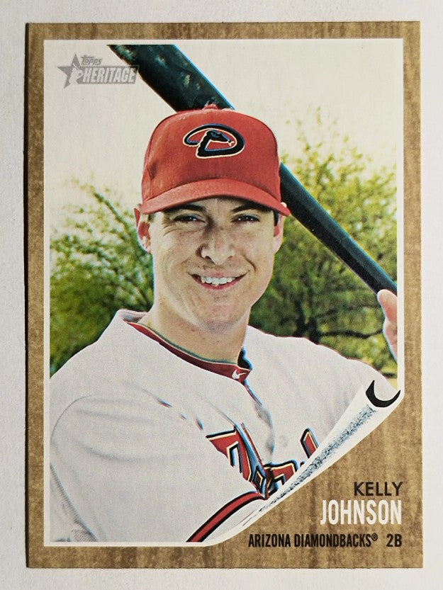 2011 Topps Heritage #259 Kelly Johnson