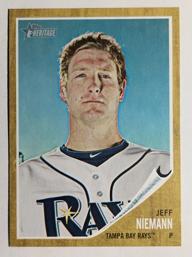 2011 Topps Heritage #264 Jeff Niemann