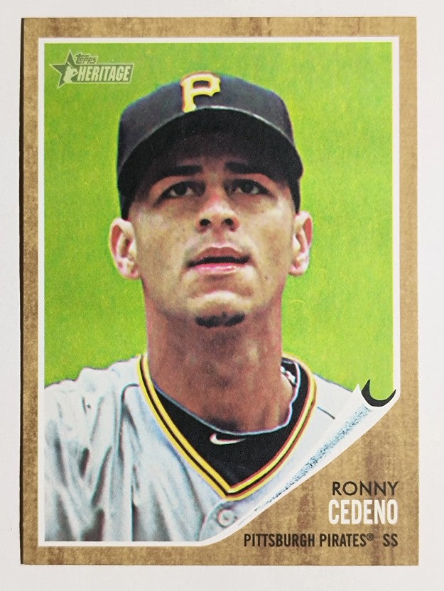 2011 Topps Heritage #270 Ronny Cedeno