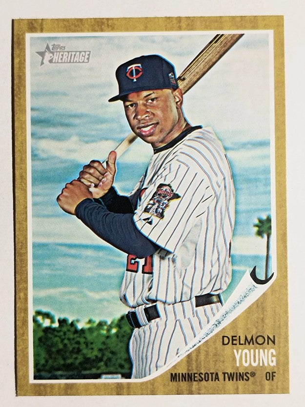 2011 Topps Heritage #272 Delmon Young