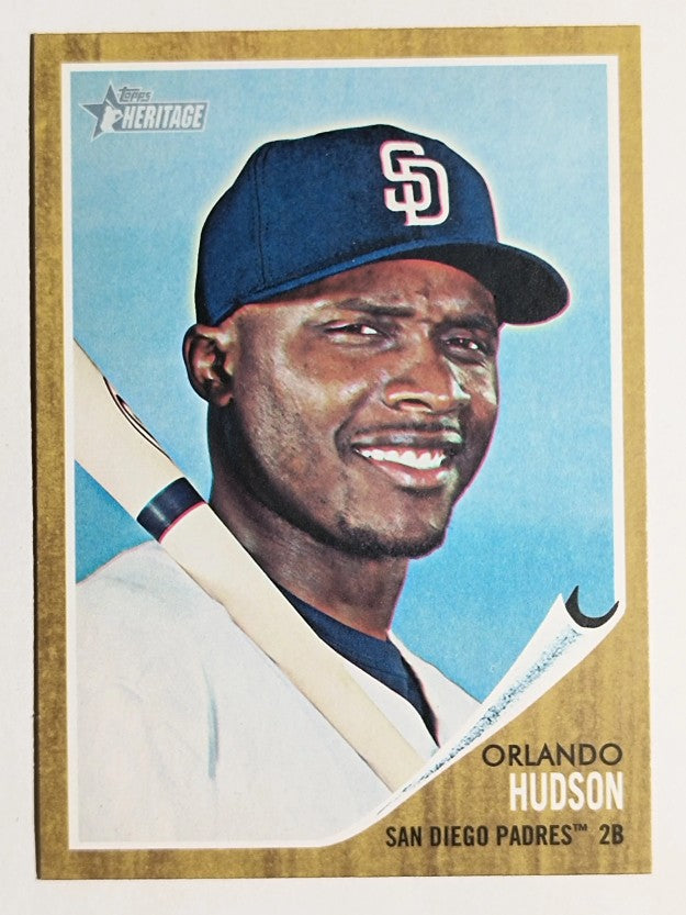 2011 Topps Heritage #292 Orlando Hudson