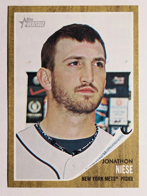 2011 Topps Heritage #293 Jonathon Niese
