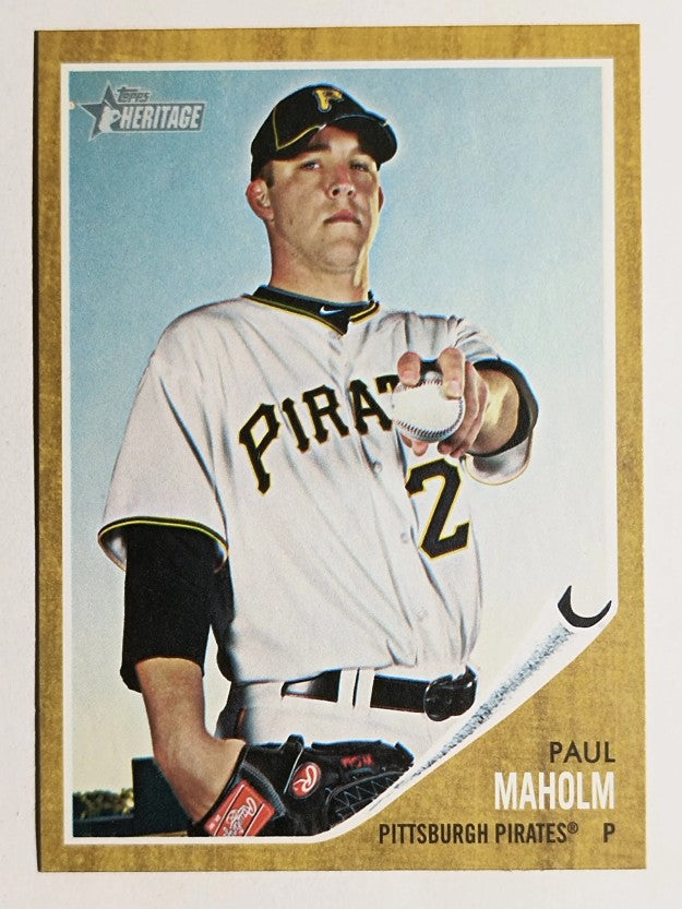 2011 Topps Heritage #295 Paul Maholm