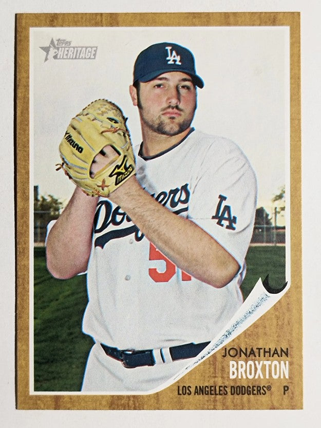 2011 Topps Heritage #297 Jonathan Broxton