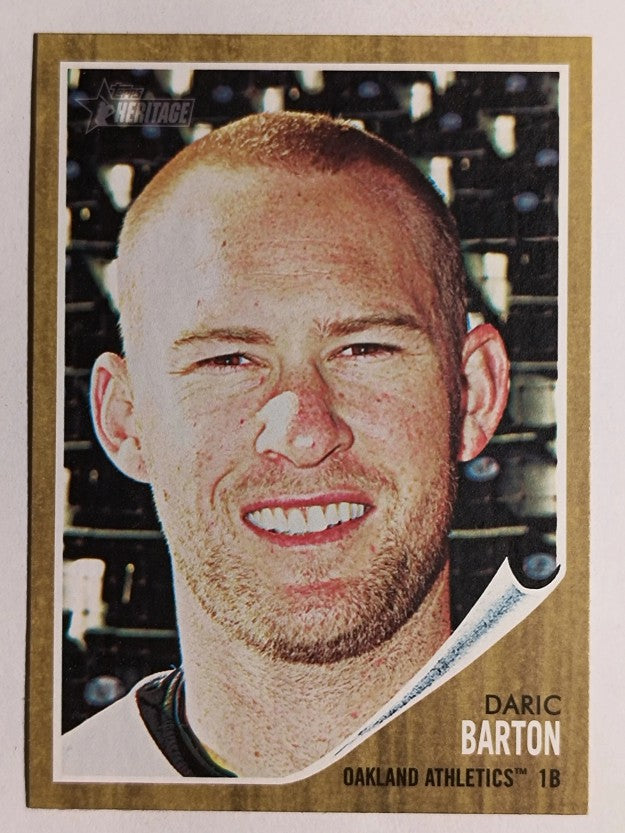 2011 Topps Heritage #303 Daric Barton