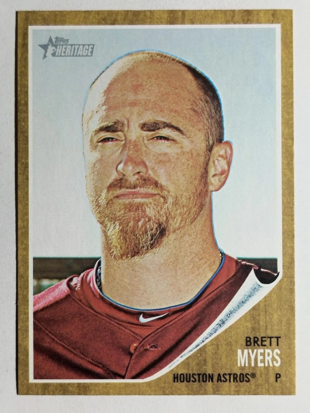 2011 Topps Heritage #304 Brett Myers