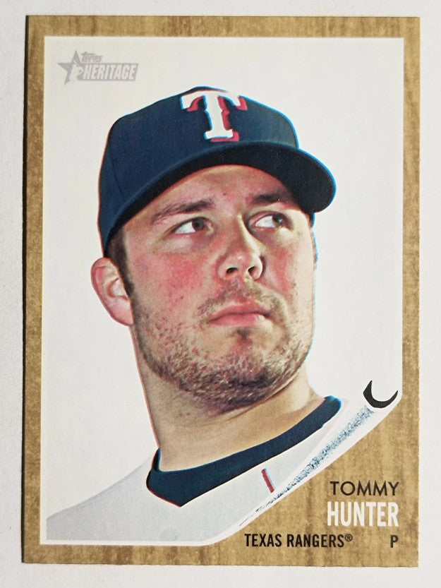 2011 Topps Heritage #324 Tommy Hunter