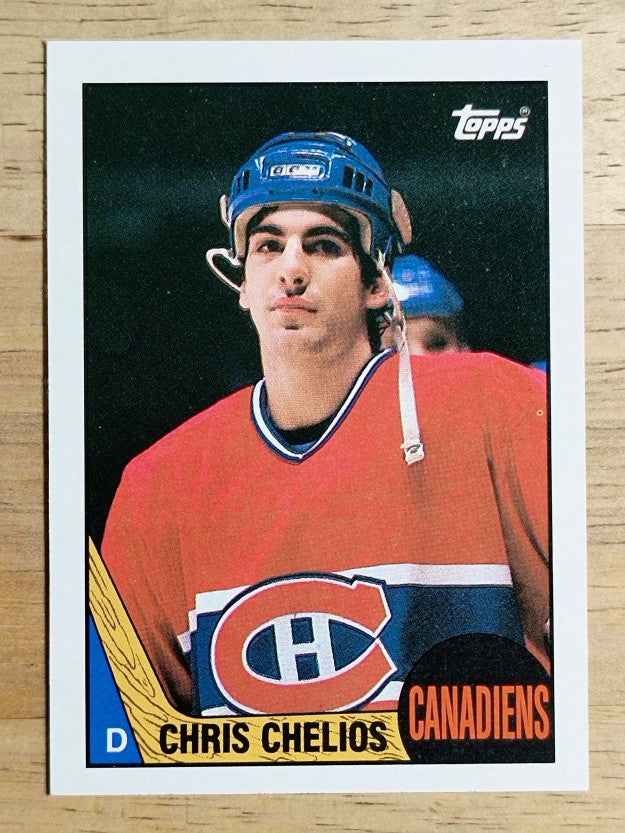 1987-88 Topps #106 Chris Chelios