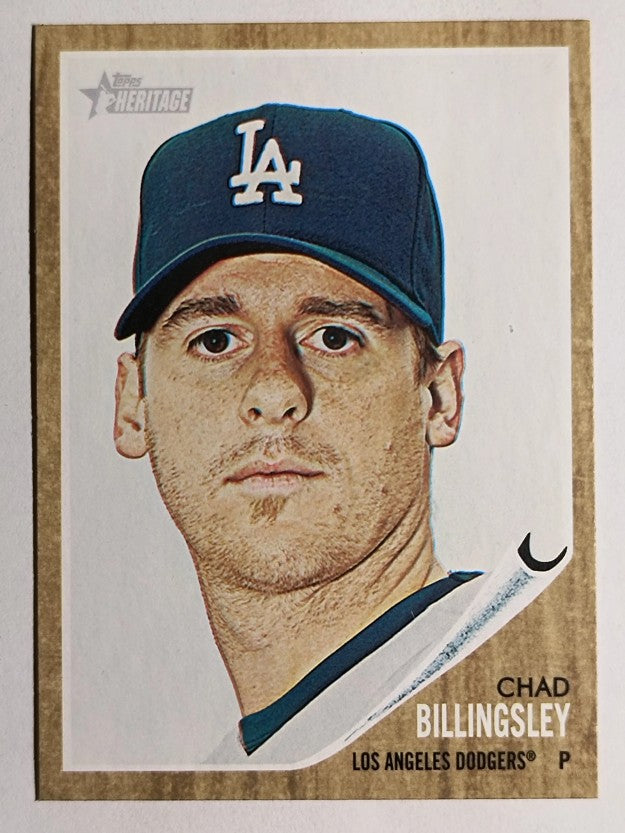 2011 Topps Heritage #340 Chad Billingsley