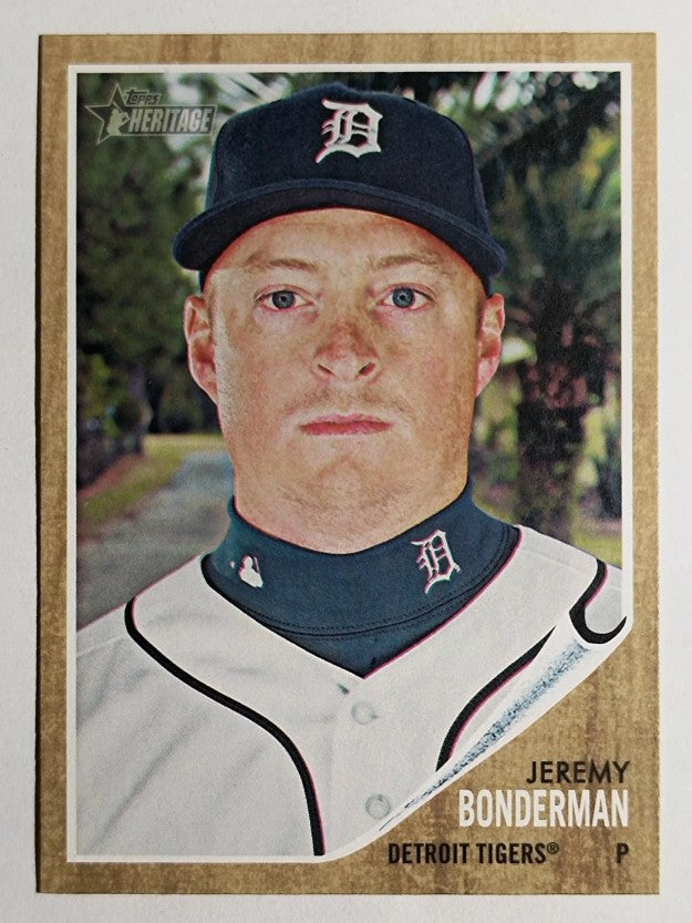 2011 Topps Heritage #349 Jeremy Bonderman