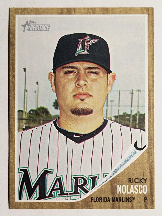 2011 Topps Heritage #352 Ricky Nolasco