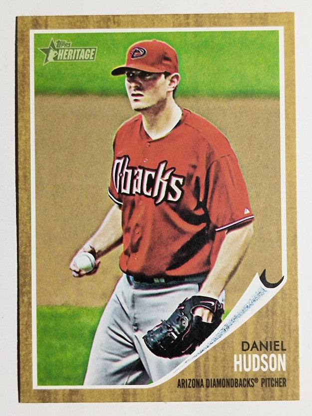 2011 Topps Heritage #383 Daniel Hudson
