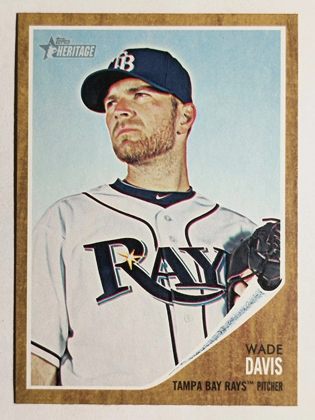 2011 Topps Heritage #407 Wade Davis