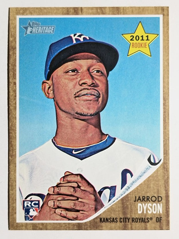 2011 Topps Heritage #414 Jarrod Dyson RC