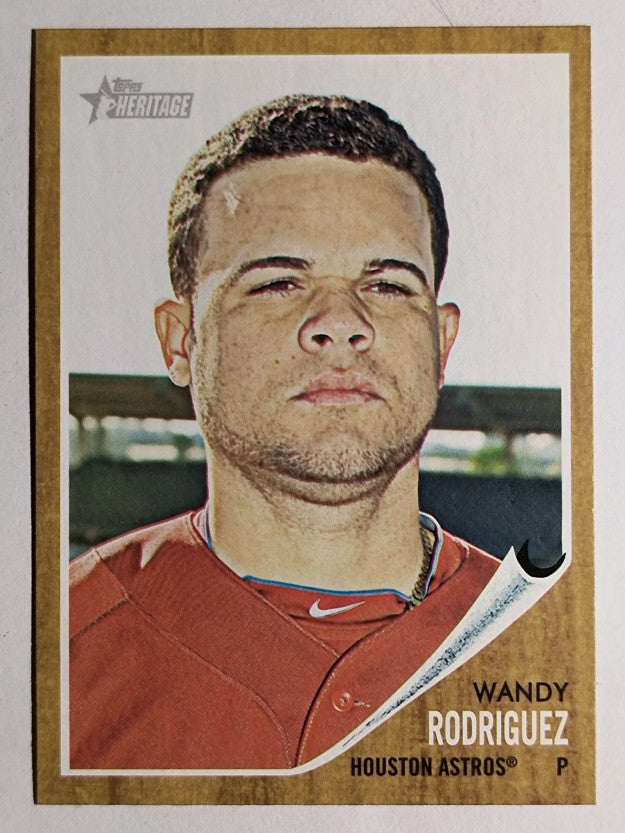 2011 Topps Heritage #419 Wandy Rodriguez