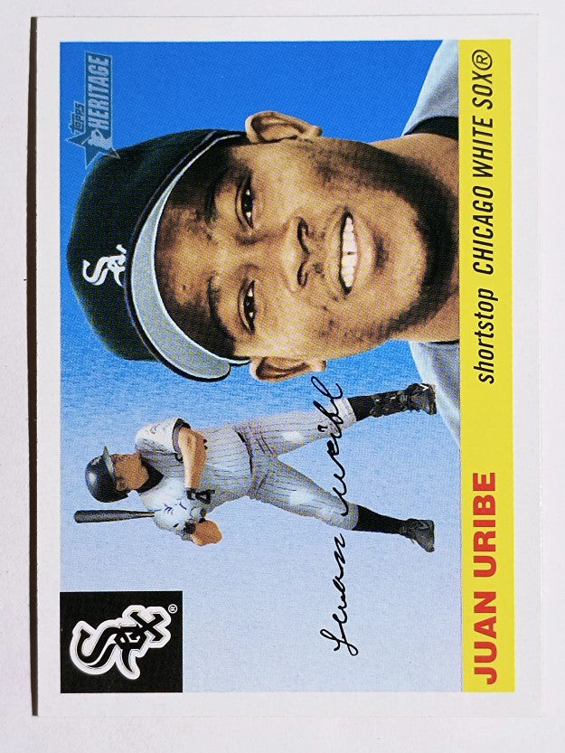 2004 Topps Heritage #7 Juan Uribe