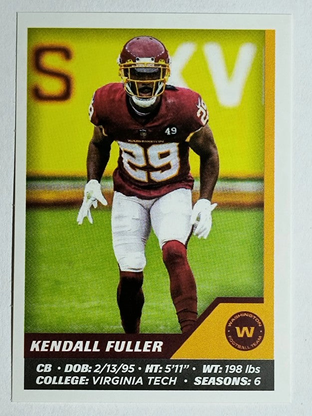 2021 Panini Stickers #358 Kendall Fuller