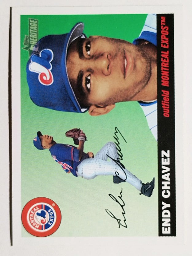 2004 Topps Heritage #15 Endy Chavez