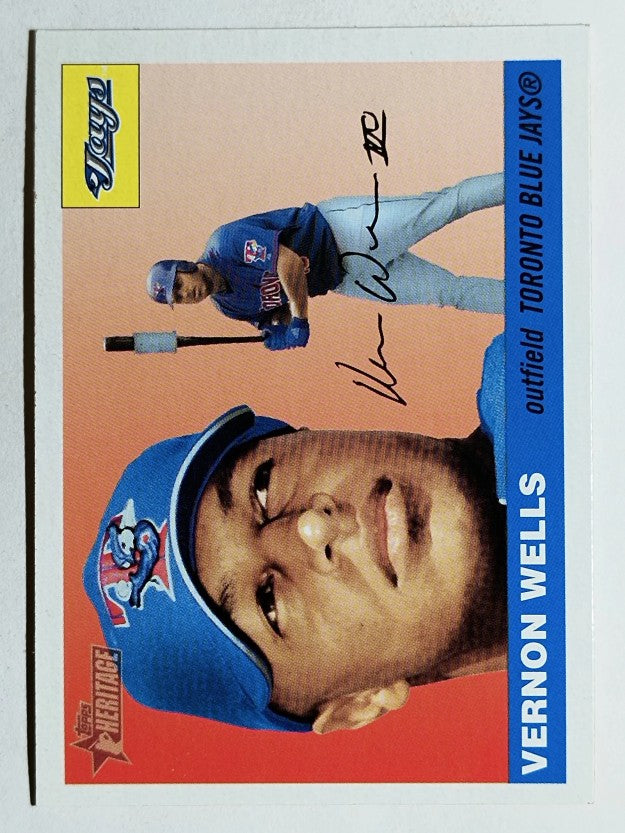 2004 Topps Heritage #21 Vernon Wells