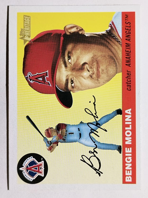 2004 Topps Heritage #24 Bengie Molina