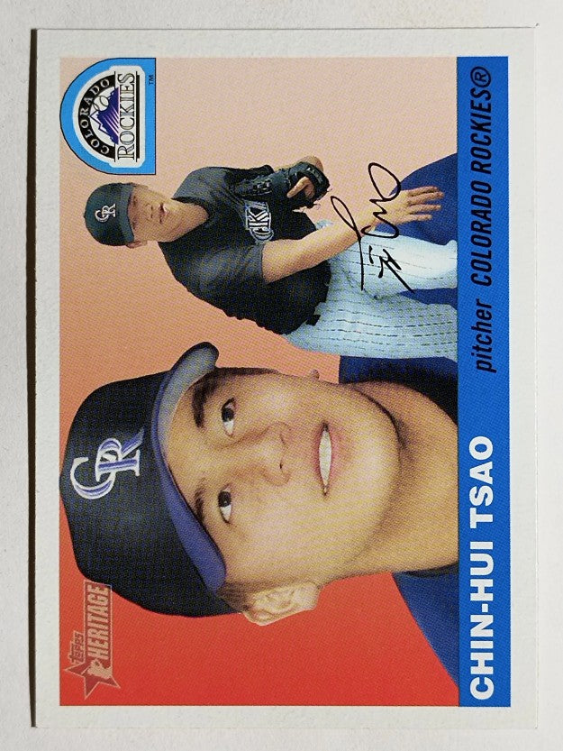 2004 Topps Heritage #33 Chin-Hui Tsao