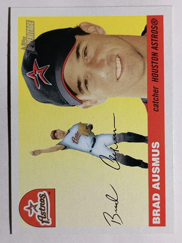 2004 Topps Heritage #36 Brad Ausmus