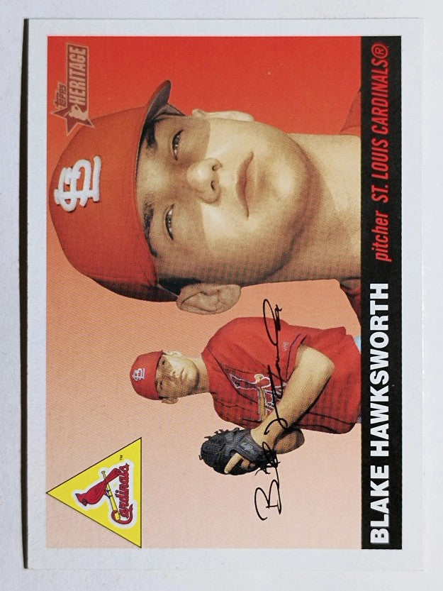 2004 Topps Heritage #37 Blake Hawksworth RC