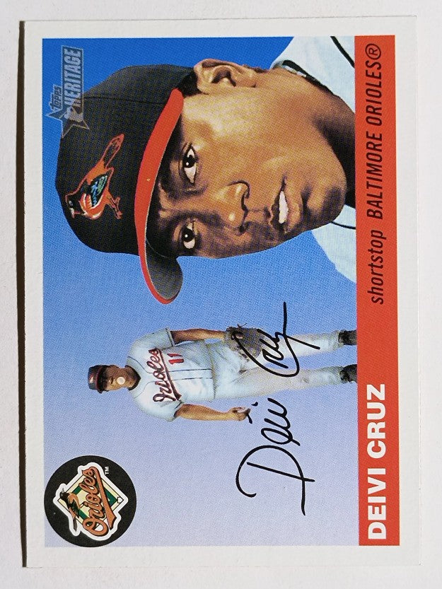 2004 Topps Heritage #41 Deivi Cruz