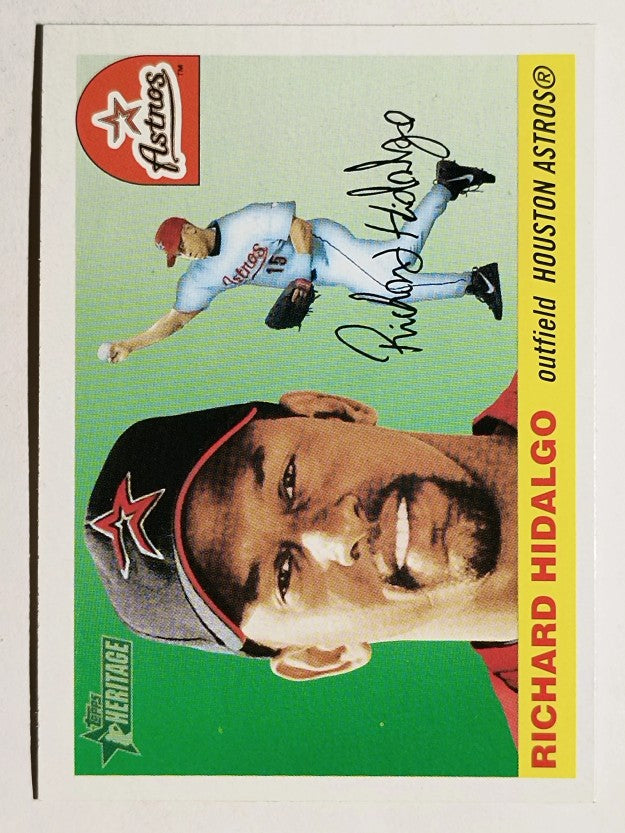 2004 Topps Heritage #48 Richard Hidalgo