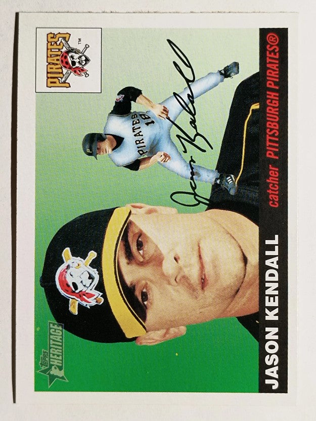 2004 Topps Heritage #49A Jason Kendall New Logo