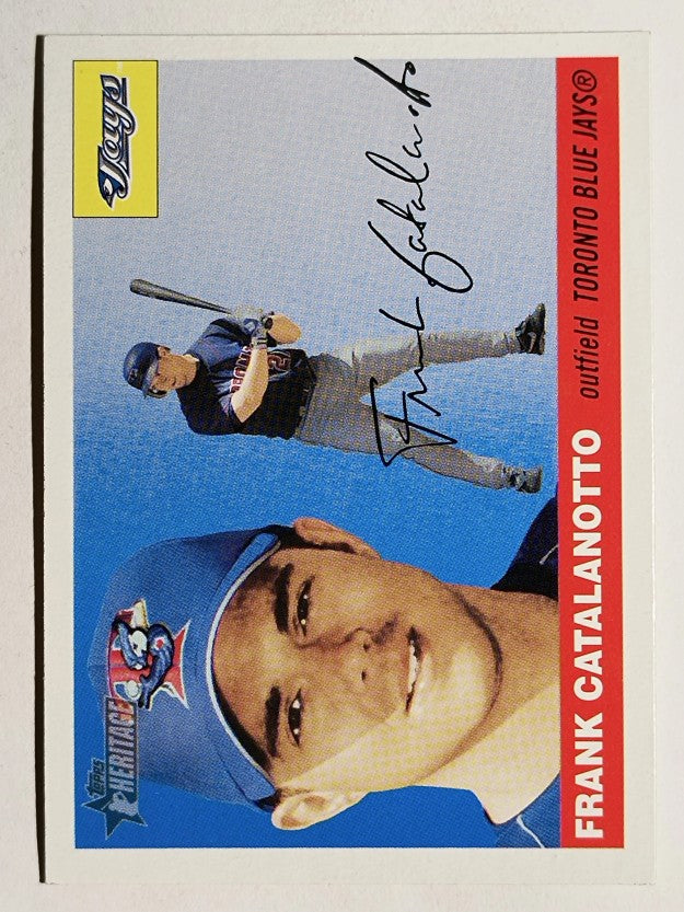 2004 Topps Heritage #52 Frank Catalanotto
