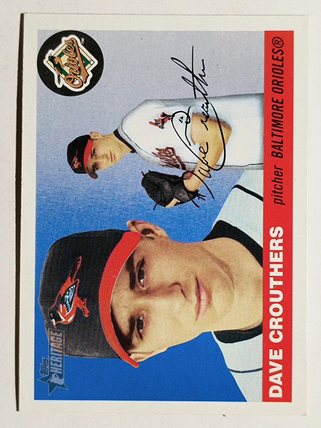 2004 Topps Heritage #64 Dave Crouthers RC