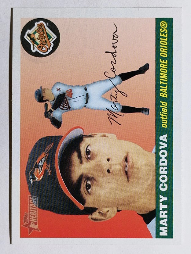 2004 Topps Heritage #69 Marty Cordova
