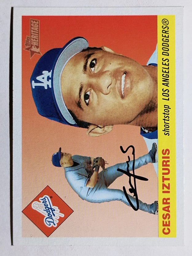 2004 Topps Heritage #73 Cesar Izturis