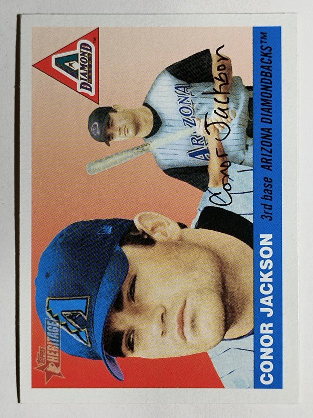 2004 Topps Heritage #75 Conor Jackson RC