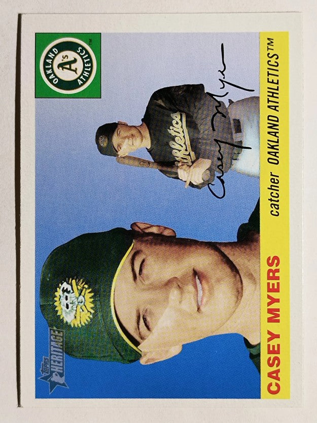 2004 Topps Heritage #84 Casey Myers RC