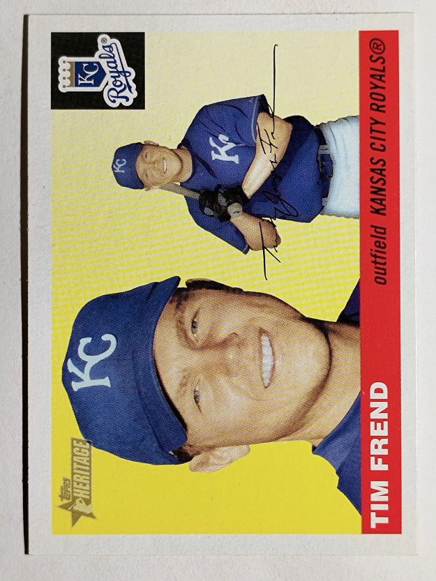2004 Topps Heritage #88 Tim Frend RC