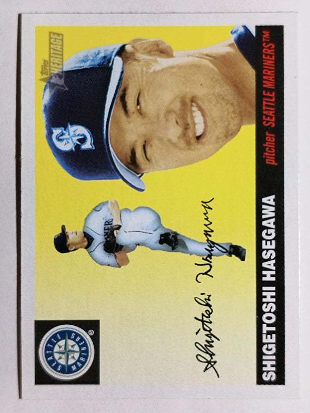 2004 Topps Heritage #89 Shigetoshi Hasegawa
