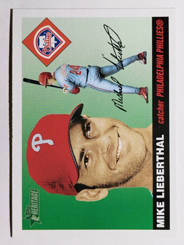 2004 Topps Heritage #95 Mike Lieberthal