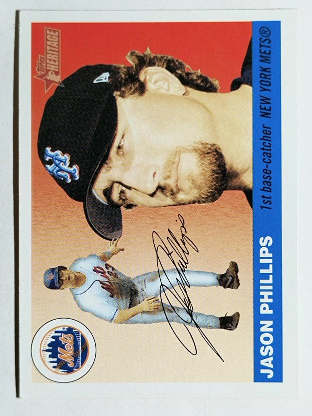 2004 Topps Heritage #97 Jason Phillips