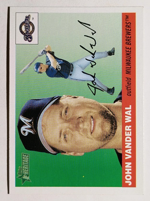 2004 Topps Heritage #101 John Vander Wal