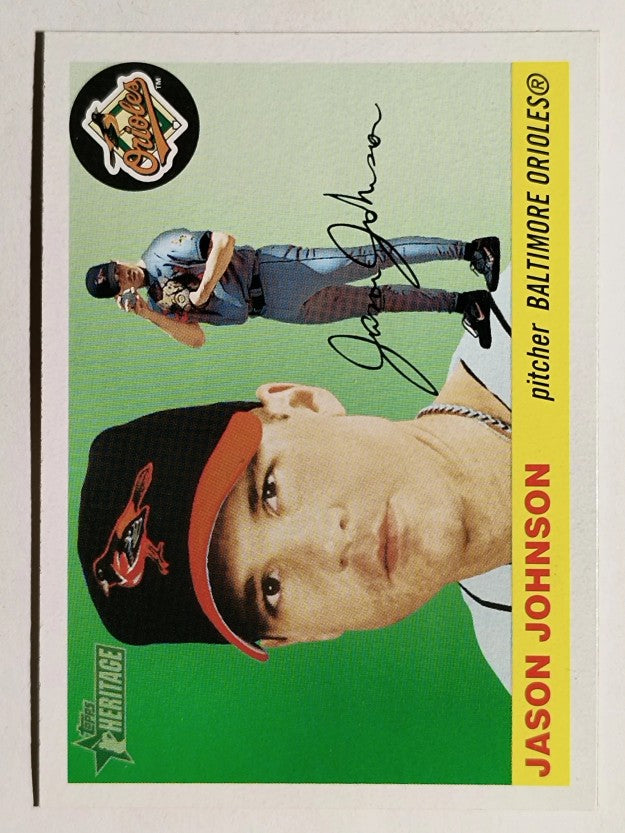2004 Topps Heritage #105 Jason Johnson